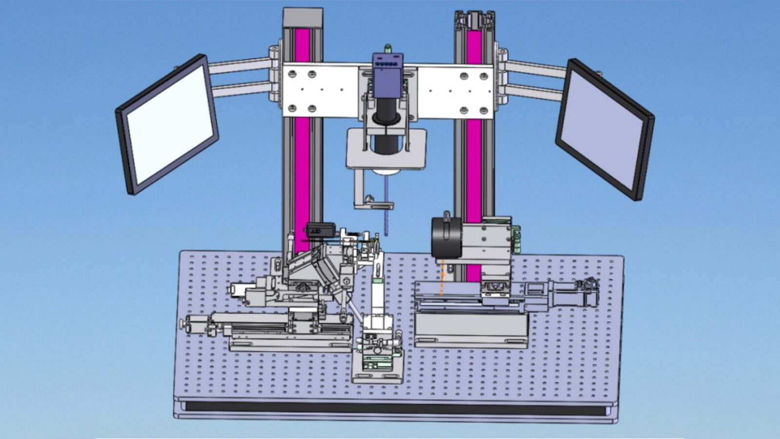 FA 端面自动耦合贴装 LensArray
